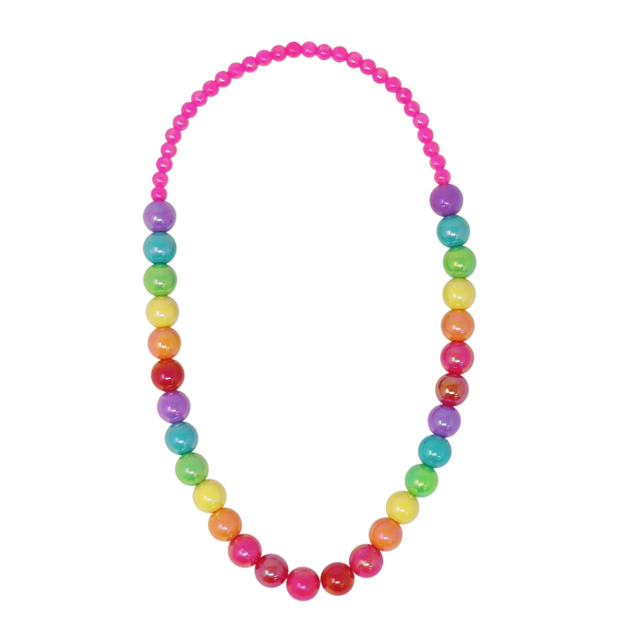 Rainbow Beads Necklace