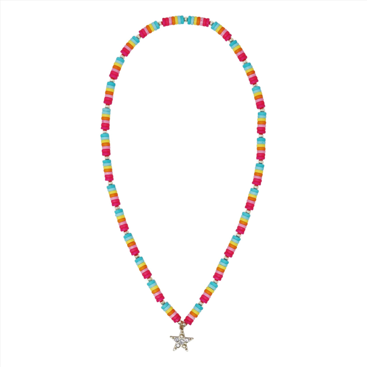 Rainbow Star Sparkle Necklace