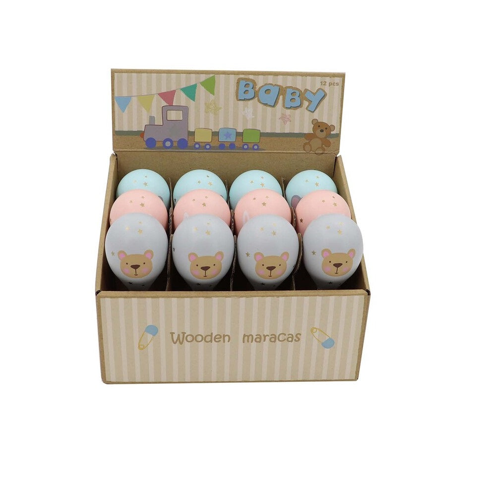 Calm & Breezy  Baby Animal Maracas