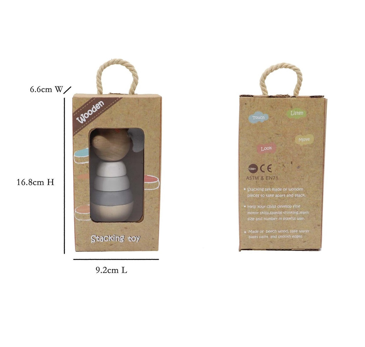 Calm and Breezy Stacking Elephant