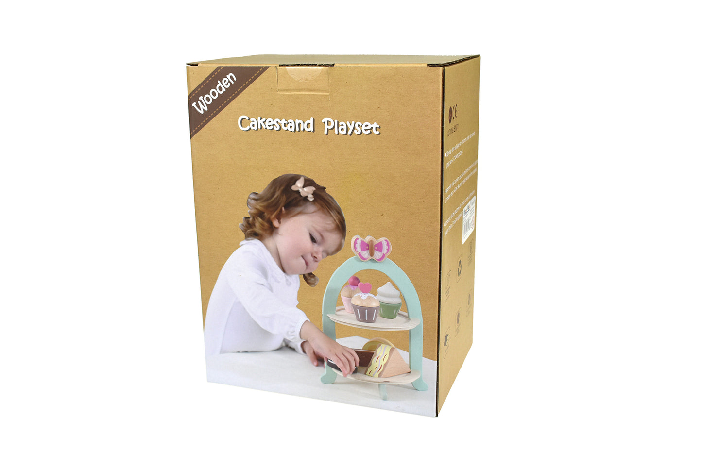 Wooden High Tea Cake Stand Playset