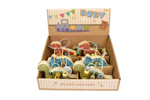 Wooden Dinosaur Bead Maze on Wheels