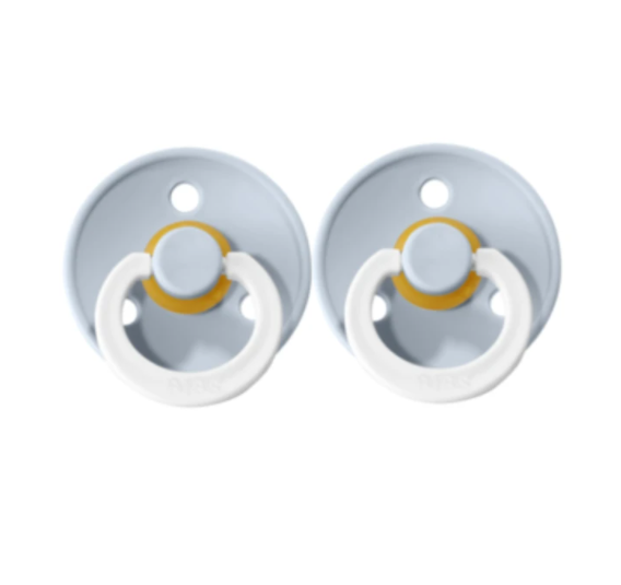 Round Pacifier Dummies Size 1 (0-6 Months) - 2pk