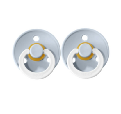 Round Pacifier Dummies Size 1 (0-6 Months) - 2pk