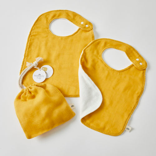 Muslin Bibs 2pk