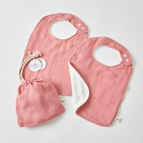 Muslin Bibs 2pk