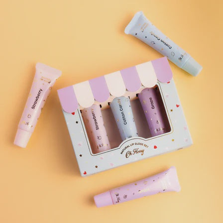 Natural Lip Gloss Set