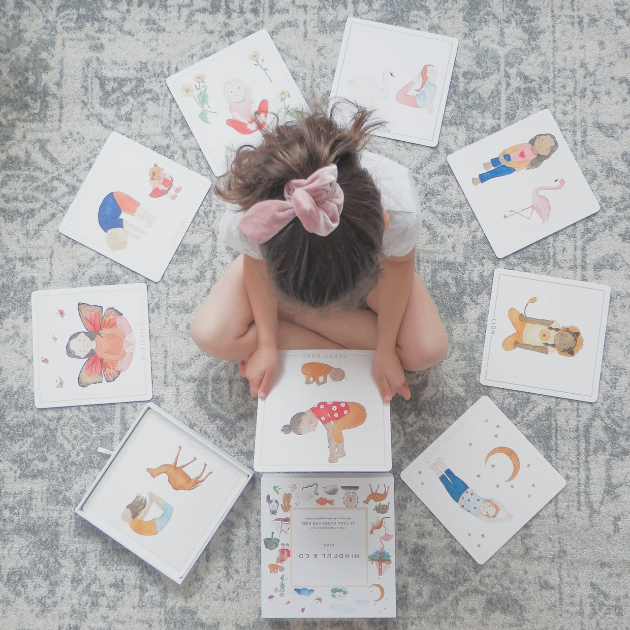 Yoga Cards for Kids in Gift Box