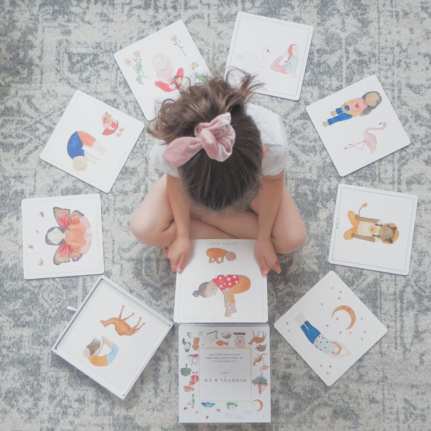 Yoga Cards for Kids in Gift Box