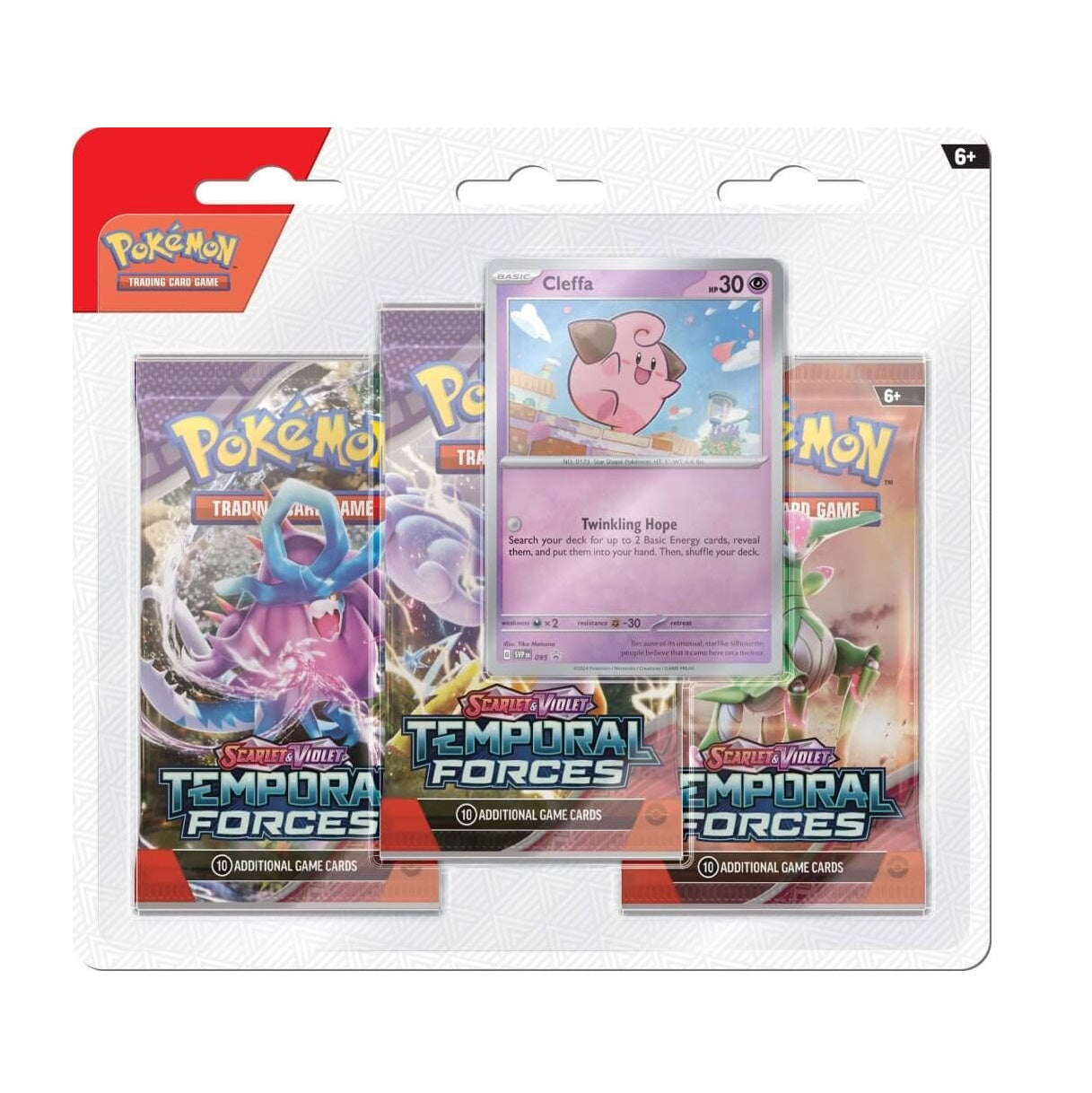 Pokemon TCG: Scarlet & Violet Temporal Forces Booster Blister