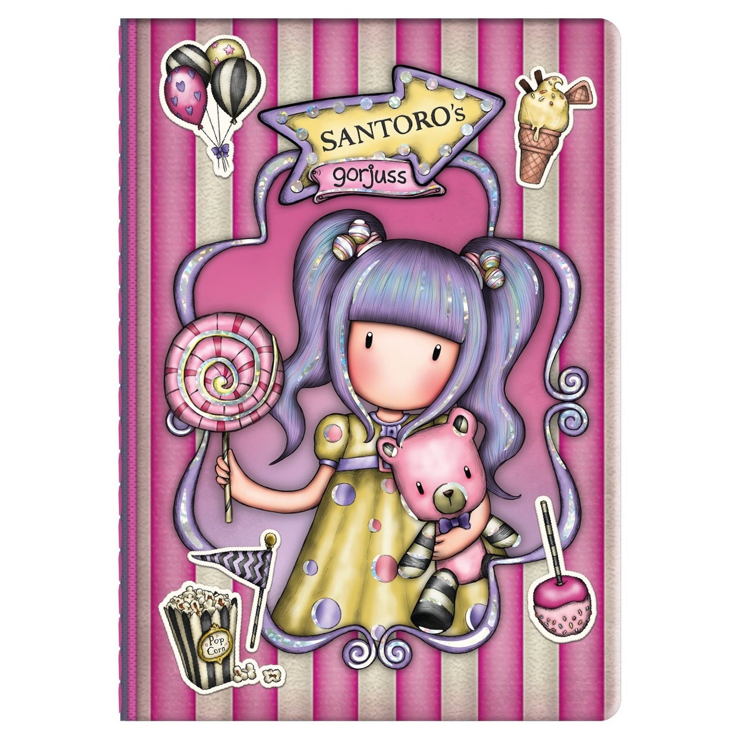 Mini Notebook with Stickers