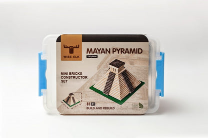 Mini Brick Construction Set - Mayan Temple