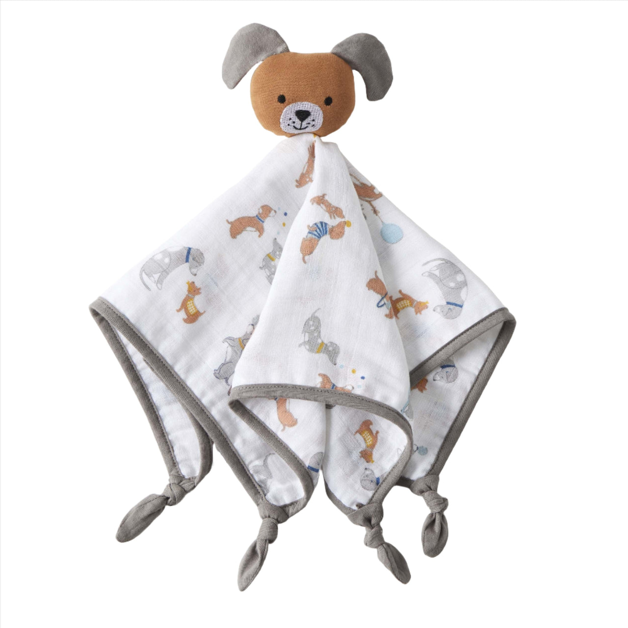 Muslin Comforter - Puppy Play