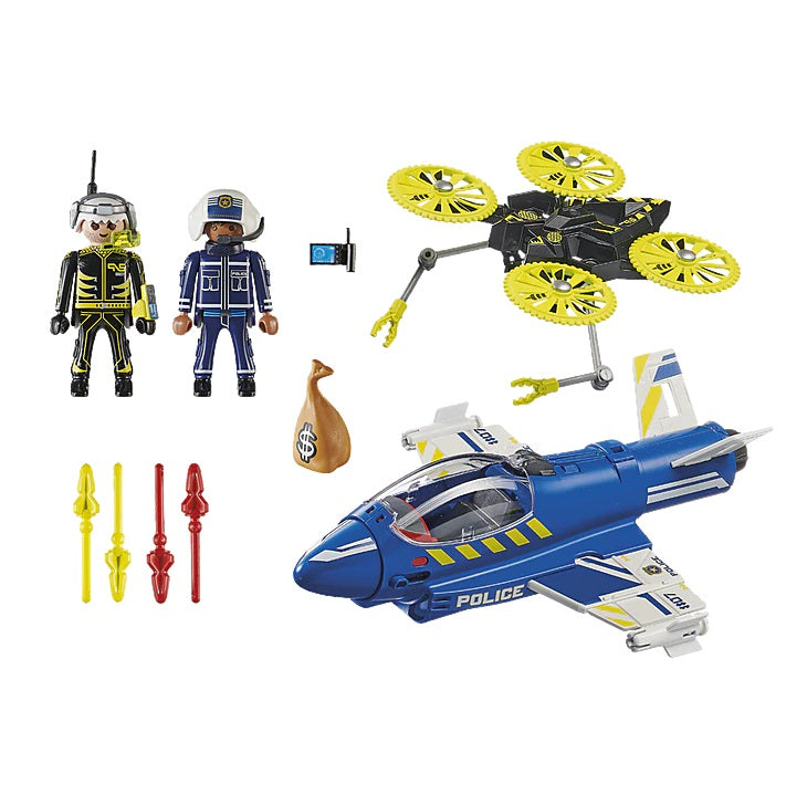 Police Jet  & Drone 70780