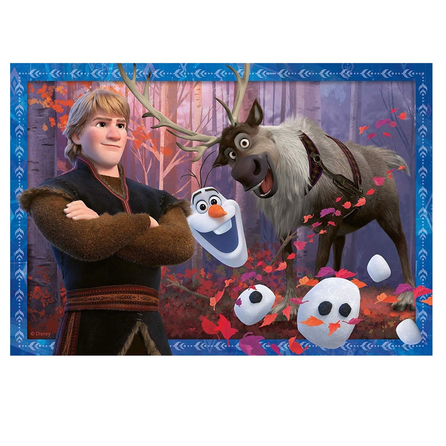 2 x 24 pc Puzzle - Frosty Adventures