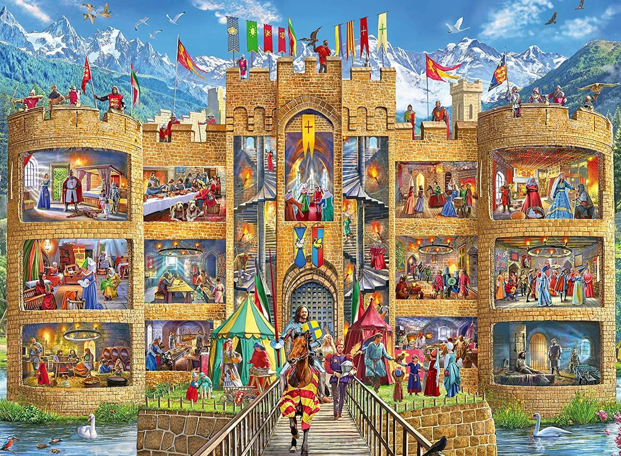 150 pc Puzzle - Cutaway Castle