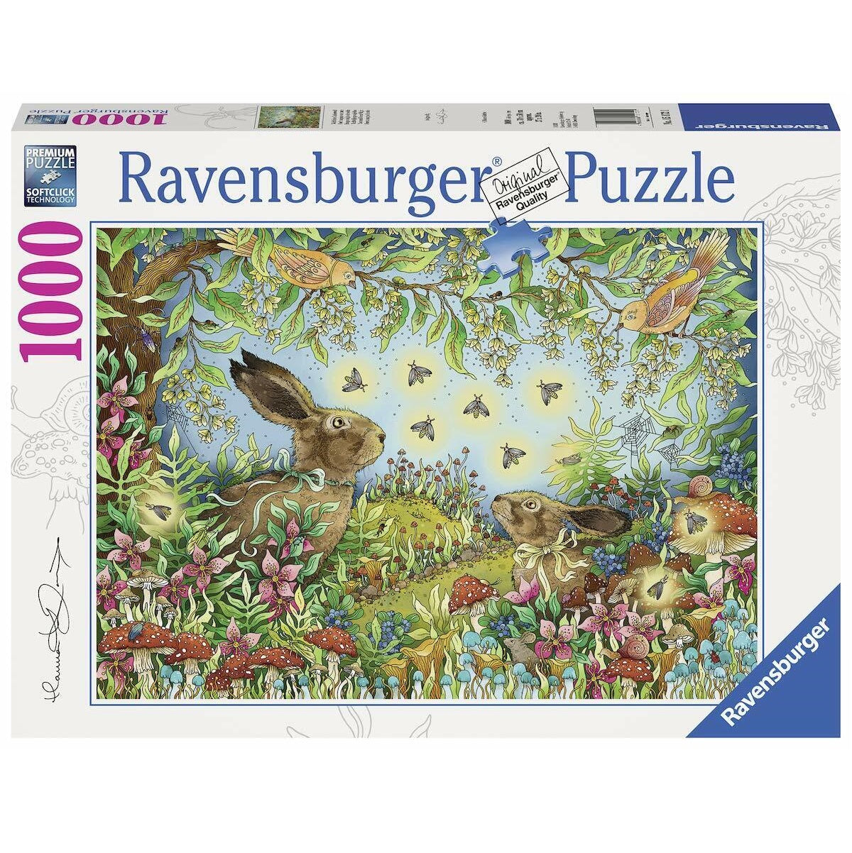 1000 pc Puzzle - Nocturnal Forest Magic