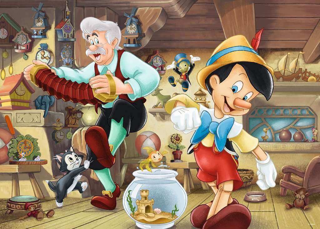 1000 pc Puzzle - Disney Pinocchio