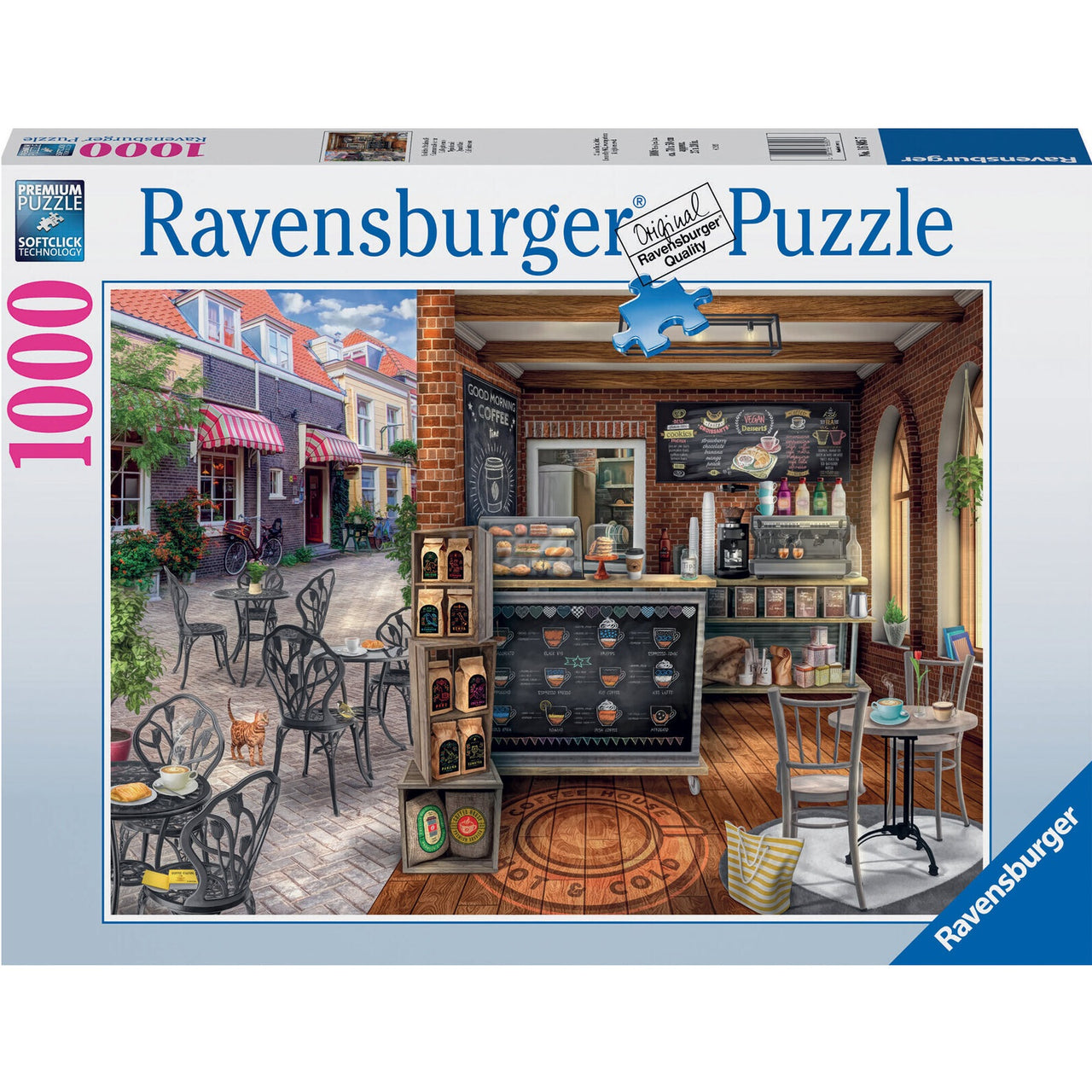 1000 pc Puzzle - Quaint Cafe