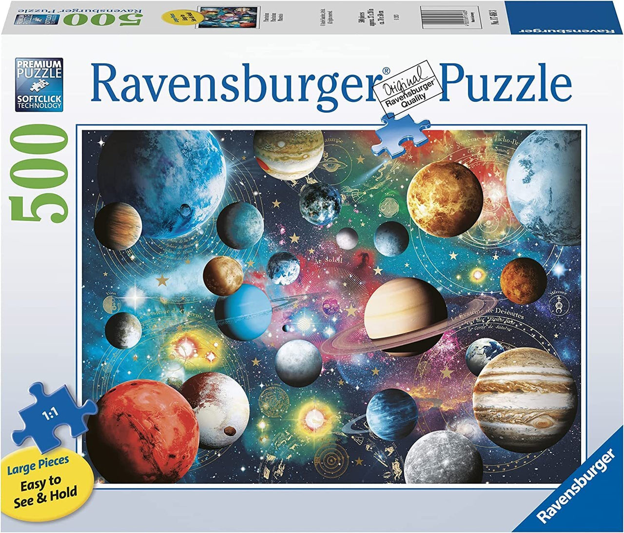 500 pc Puzzle XL Format - Planetarium