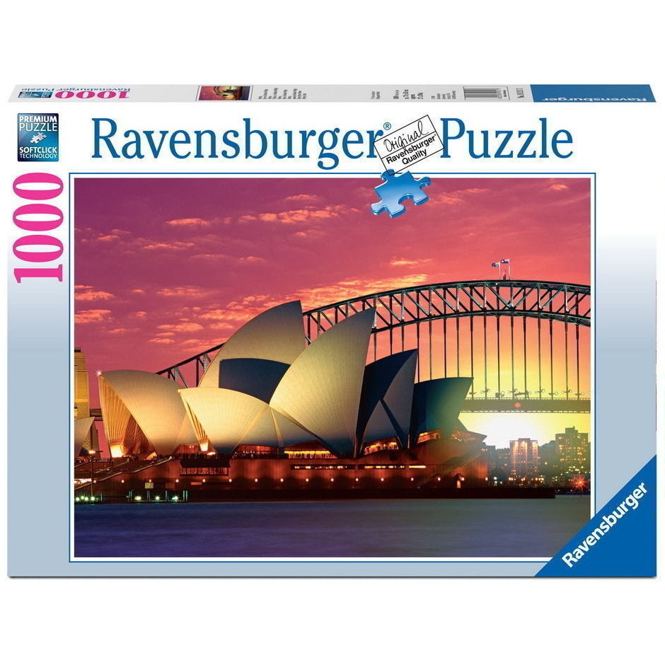 1000 pc Puzzle - Opera House Harbour Bridge