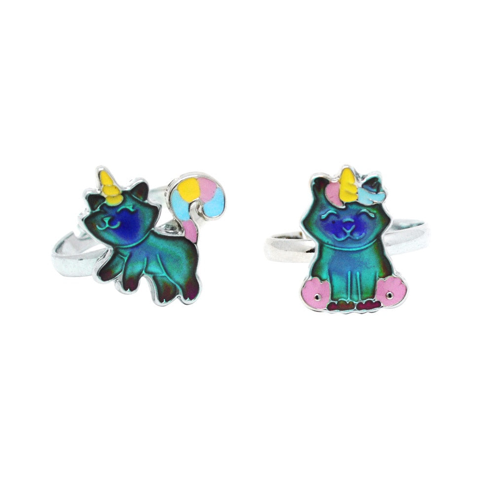 Pink Poppy Mood Rings - small