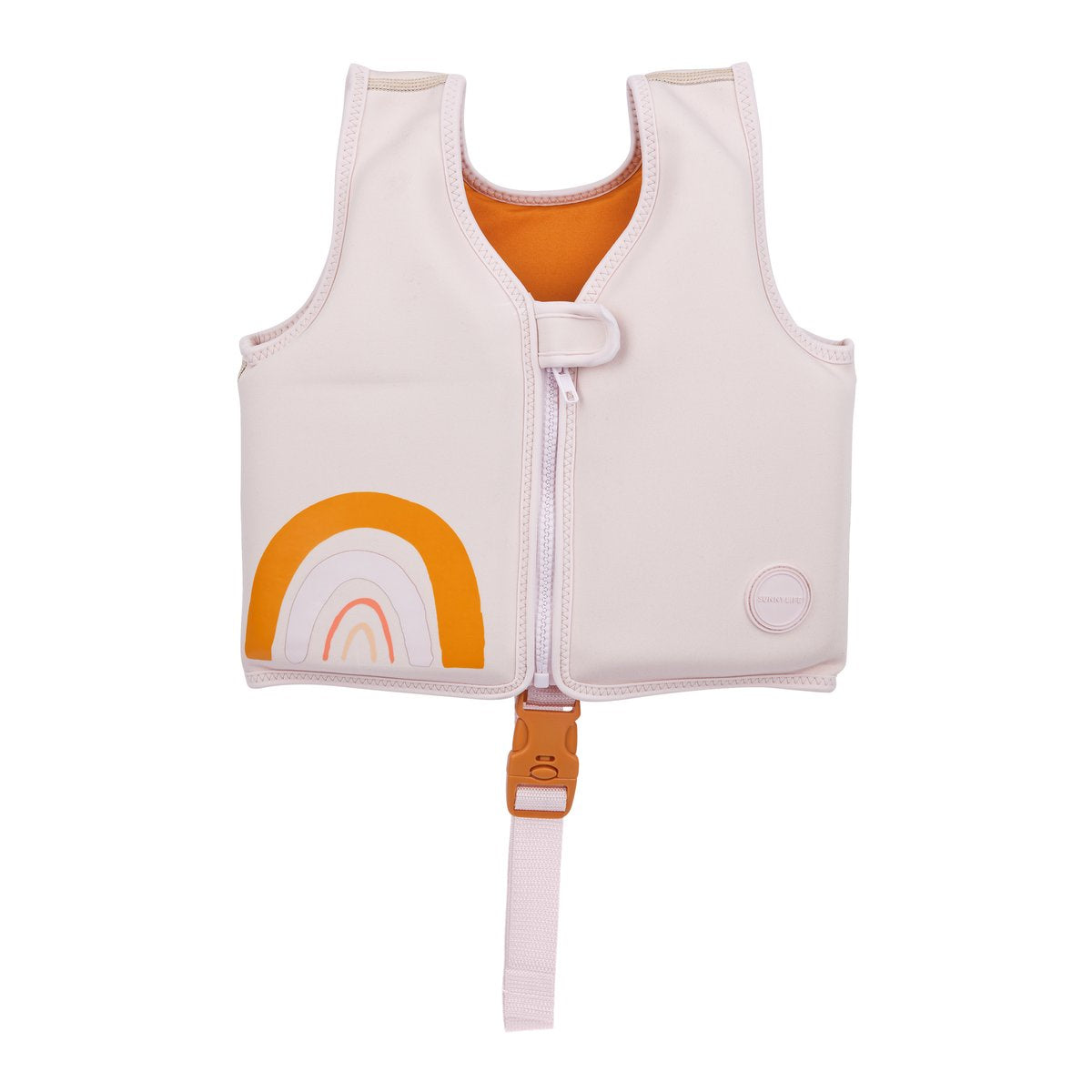 Swim Vest Desert Palms Powder Pink