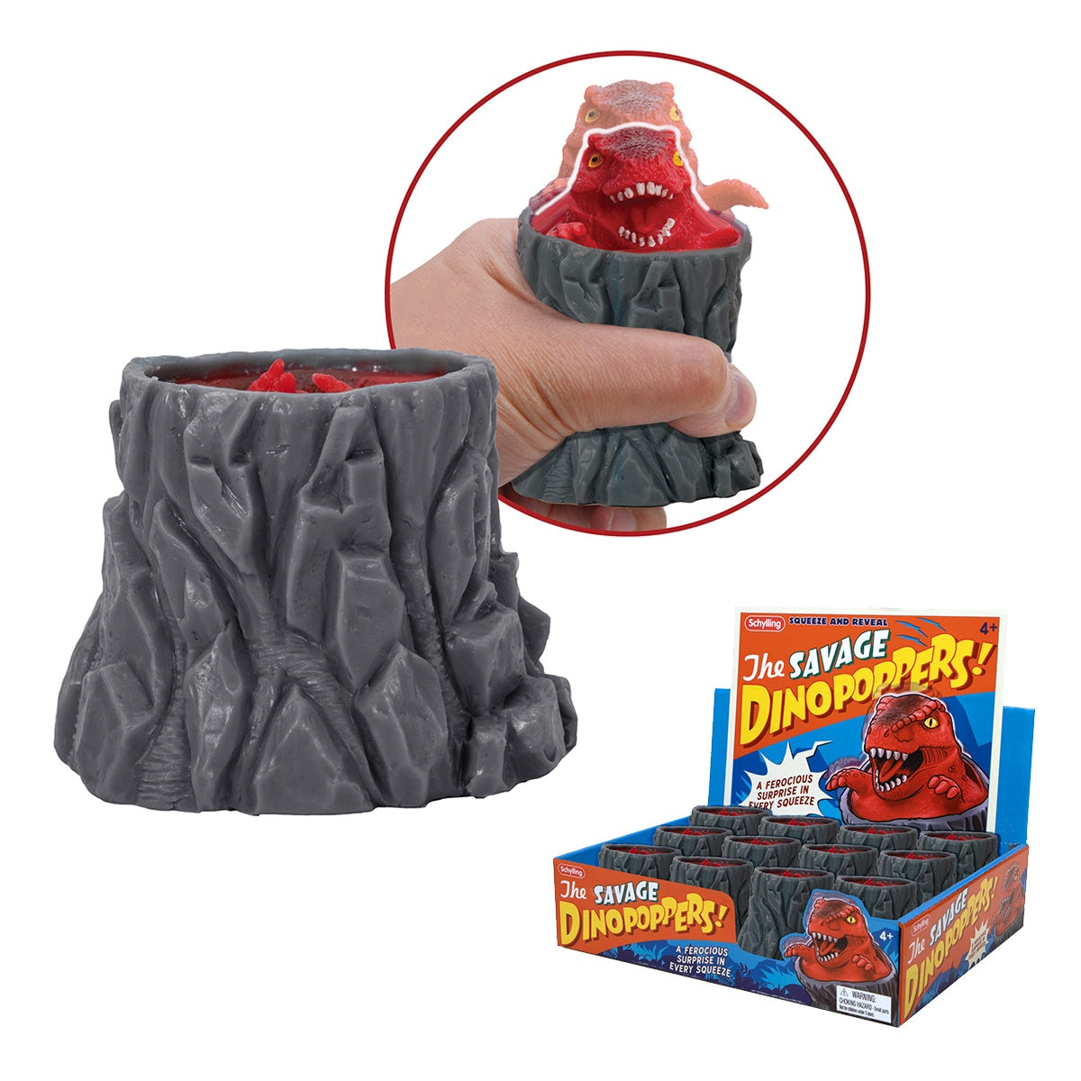 Volcanic Dino Poppers