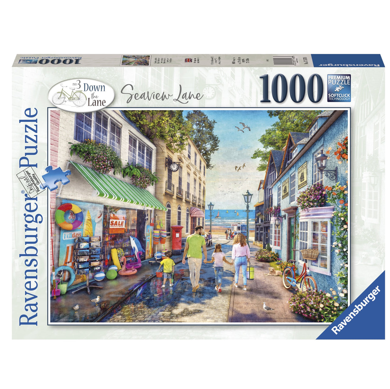 1000 pc Puzzle - Seaview Lane