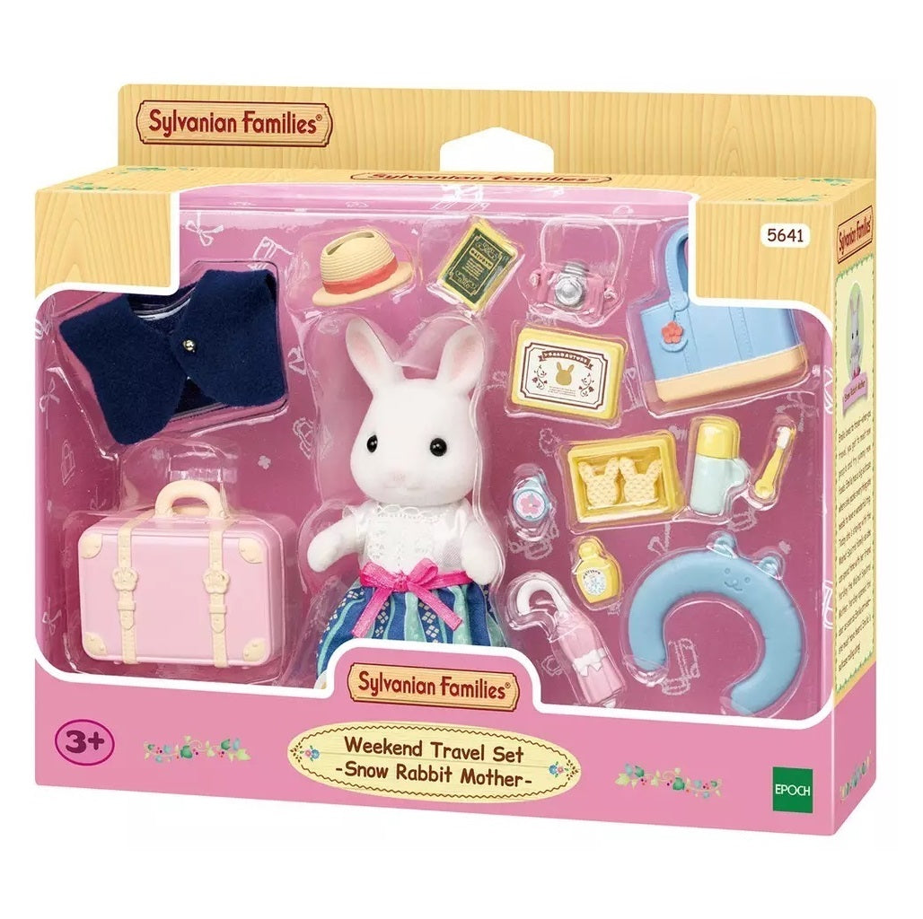 Weekend Travel Set - Snow Rabbit Mother