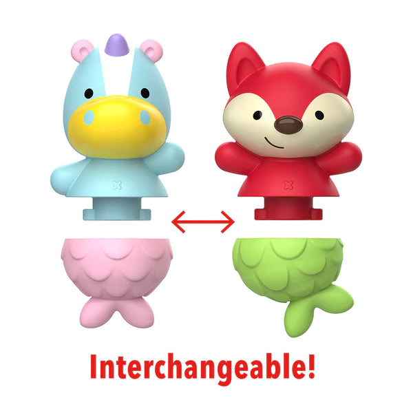 Mix & Match Flippers - Unicorn/Fox