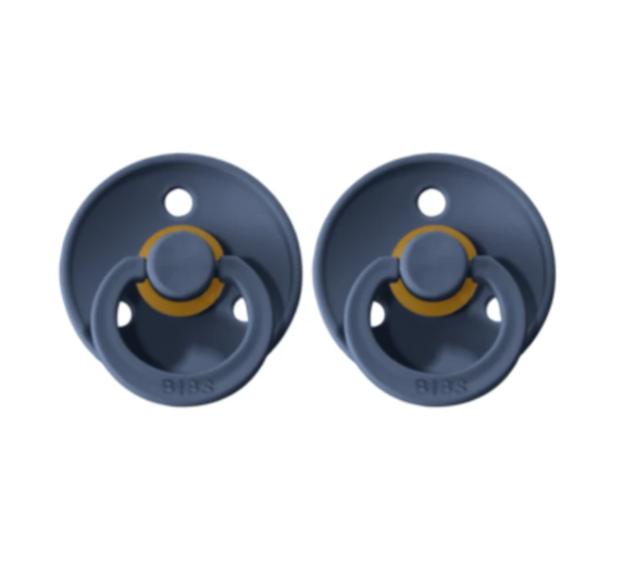 Round Pacifier Dummies Size 1 (0-6 Months) - 2pk