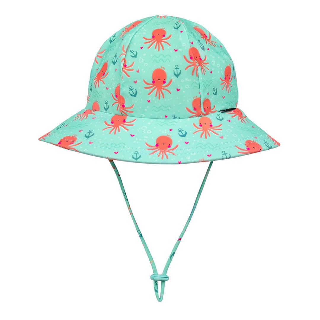 Bucket Swim Hat  - Octopus Print