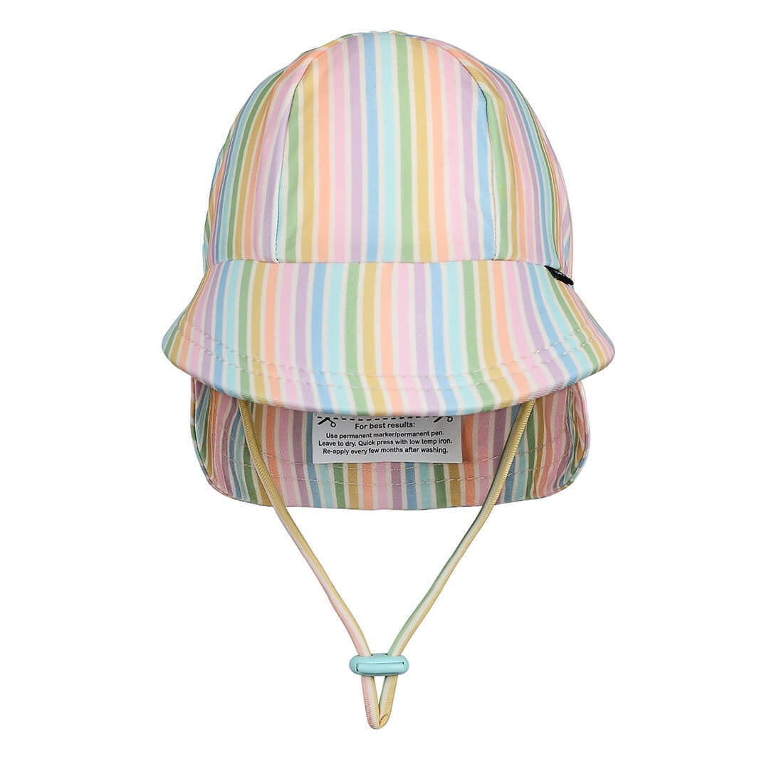 Kids Swim Legionnaire Hat - Rainbow