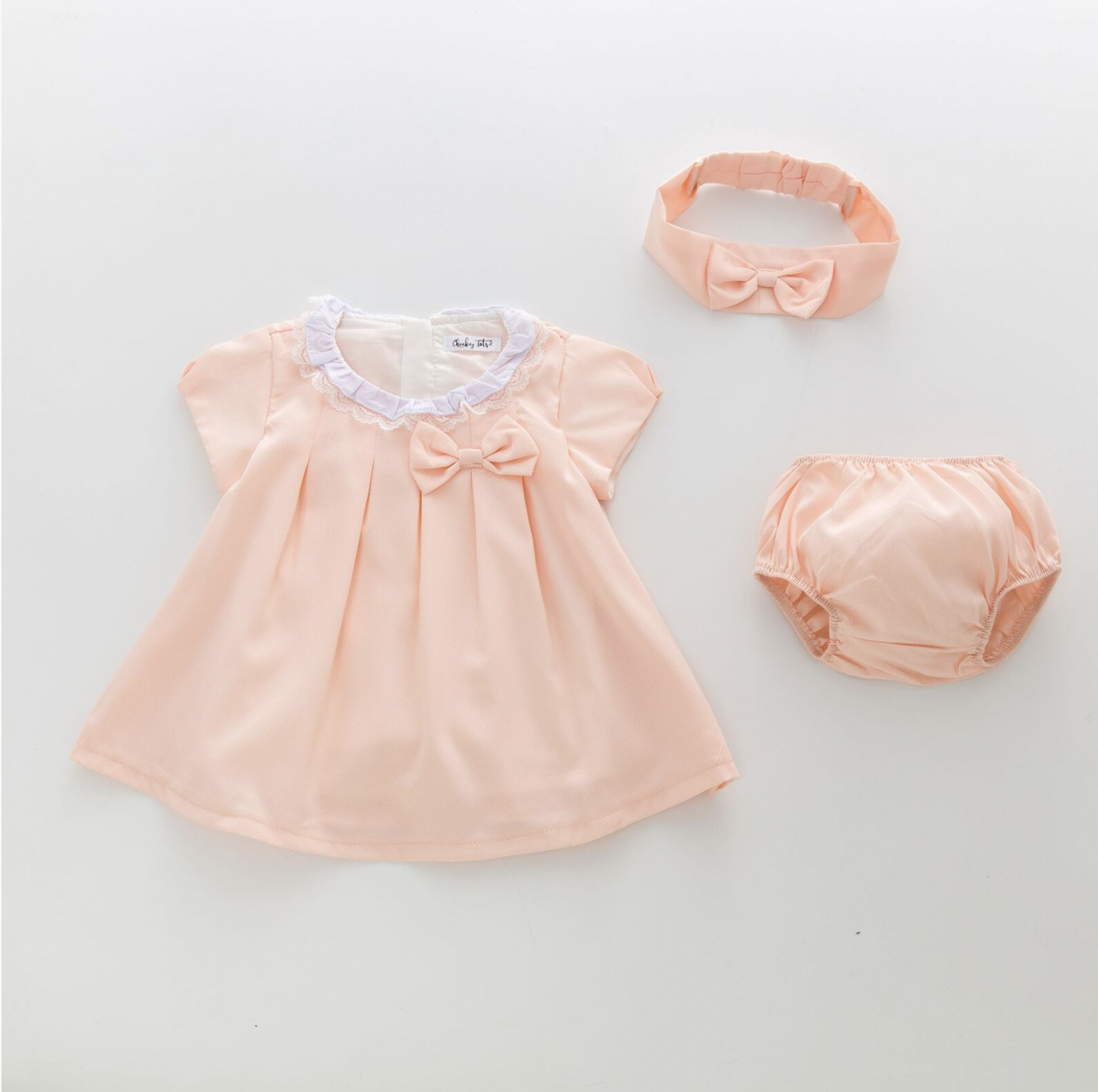 Cutie Pie Peach 3 pc Set