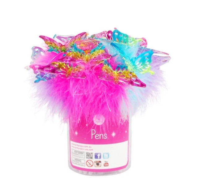 Fluffy Butterfly Pen