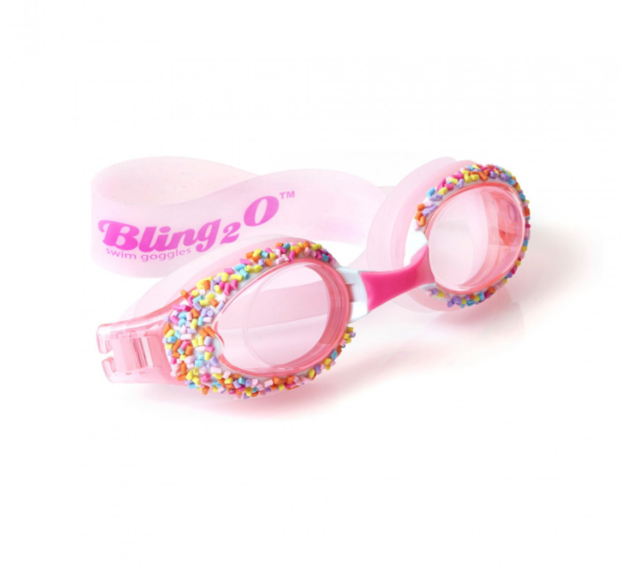 Swim Goggles - Angel Cake Pink