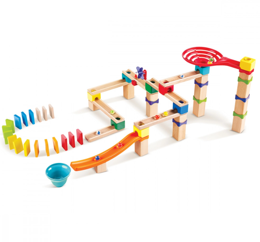 Quadrilla Marble Run Race Track