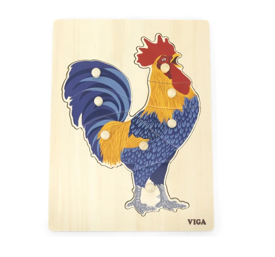 Montessori Puzzle - Rooster