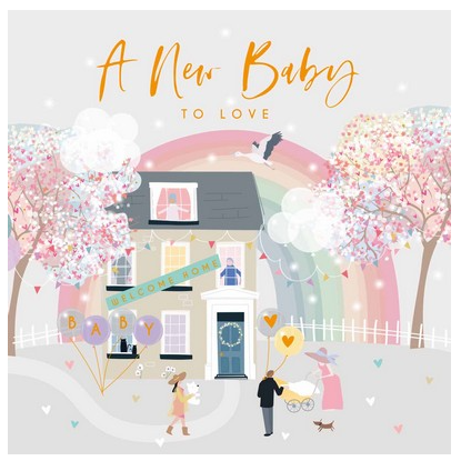 A New Baby To Love Card