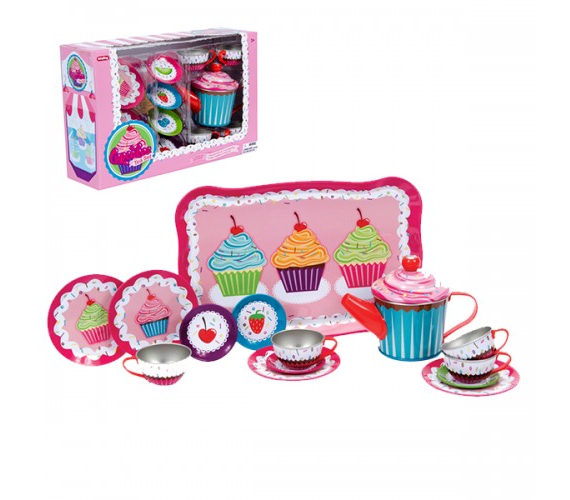 Cupcake Tin Tea Set