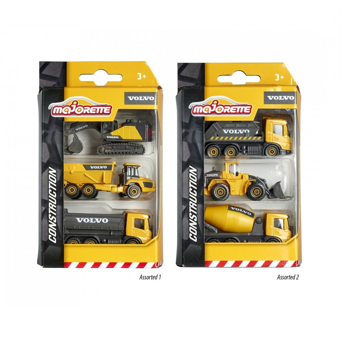 Volvo Construction 3 Pc Set Assorted