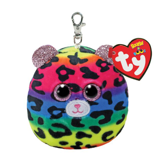 Squishy Beanie Clip - Dotty the Leopard