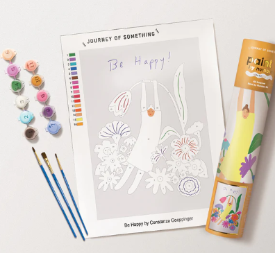 Kids Paint By Numbers - Be Happy