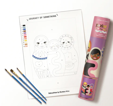 Kids Paint By Numbers - Babushkas