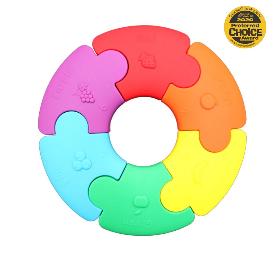 Colour Wheel - Silicone Teether