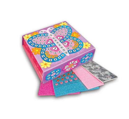 Sticky Mosaics Butterfly Treasure Box