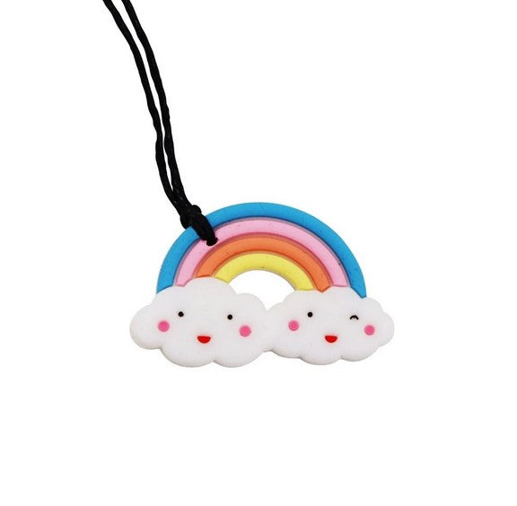 Silicone Pendant - Rainbow