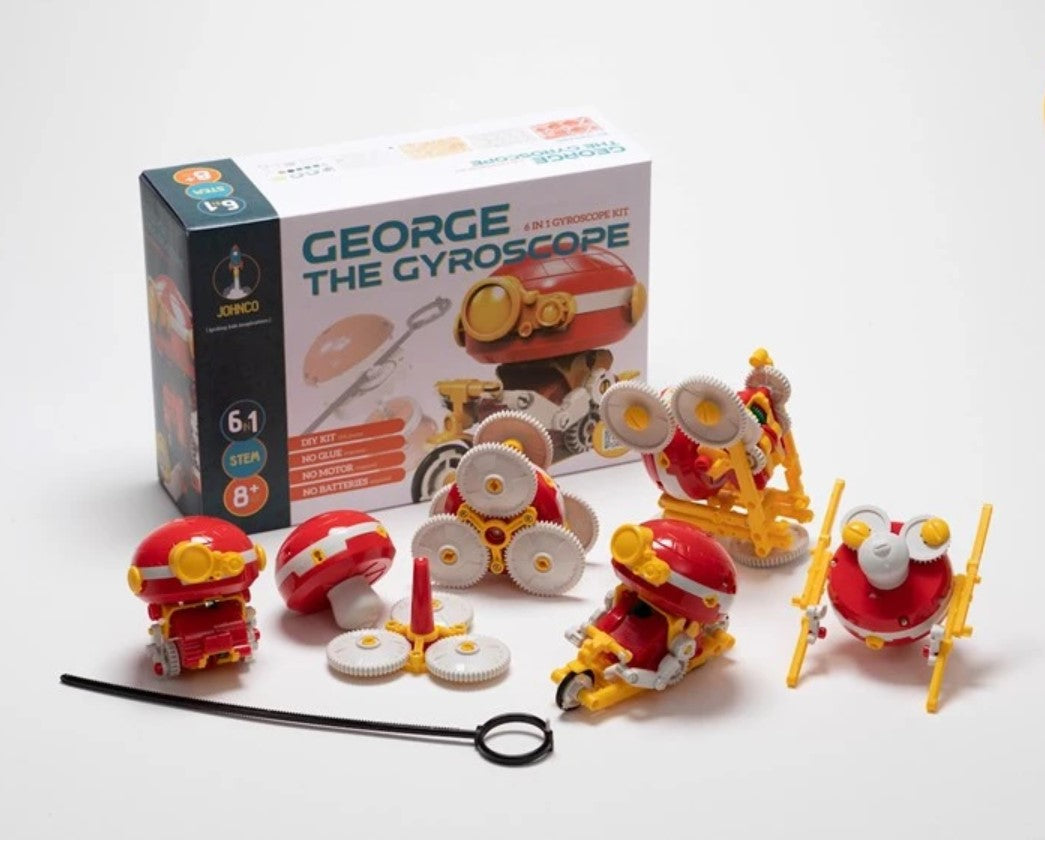 George The Gyroscope - 6 in 1 Gyroscope Kit