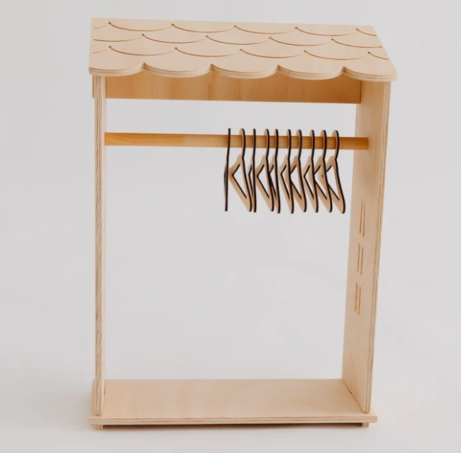 Doll's Clothes Rack